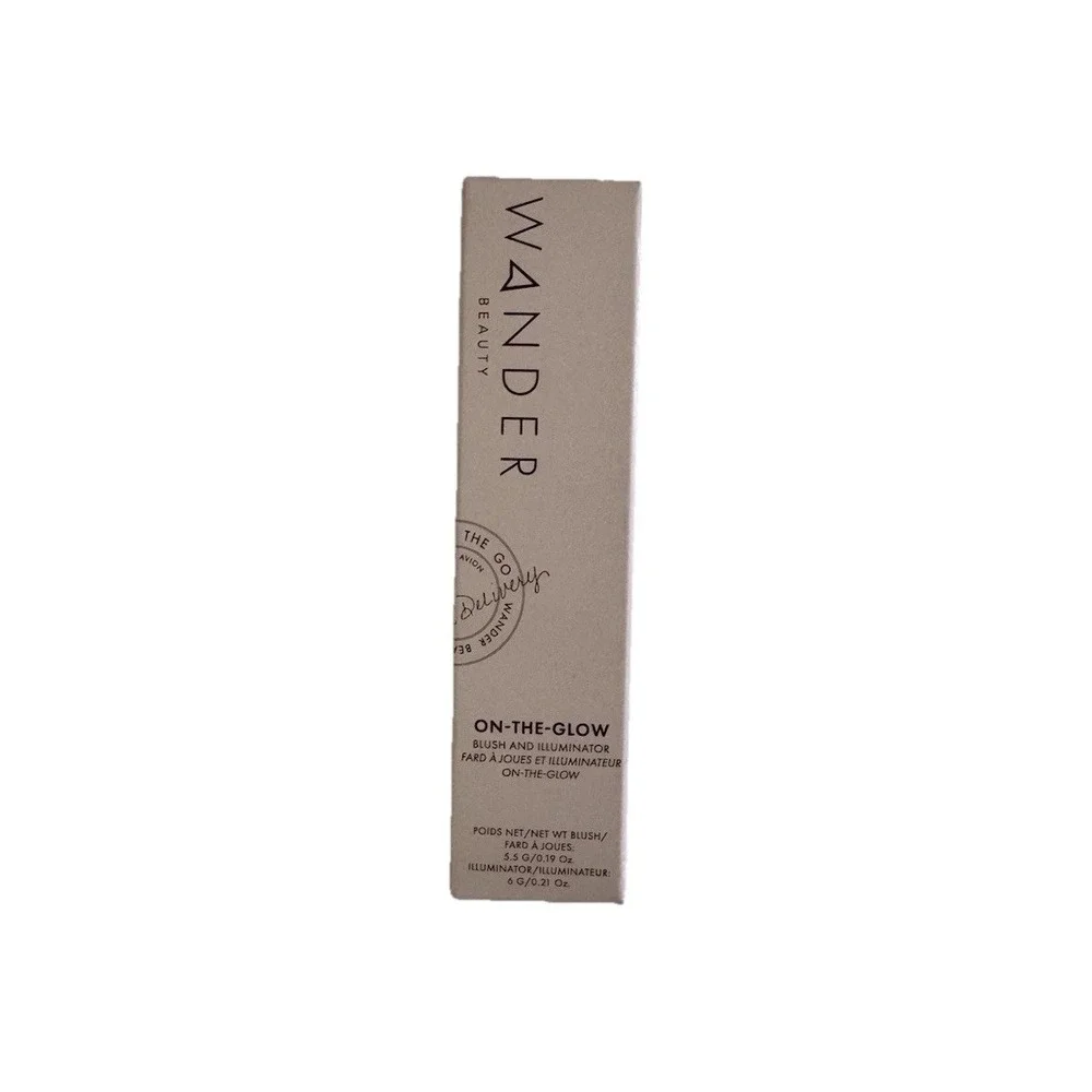 Wander Beauty On The Glow Blush and Illuminator- Sienna Sunset/Nude Glow New